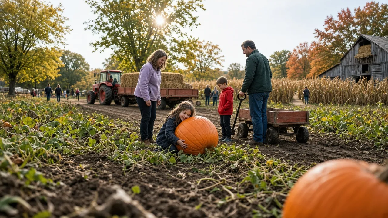 Lehner's Pumpkin Farm fall season