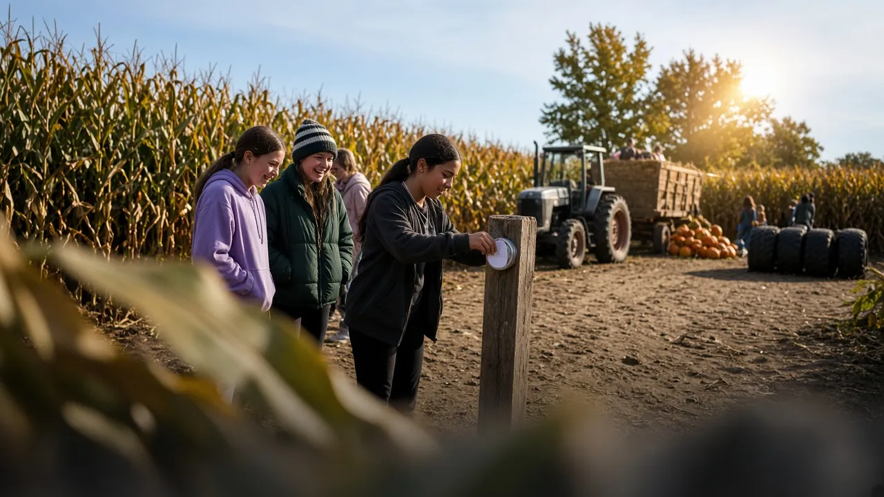 The MAiZE at Little Darby Creek corn maze