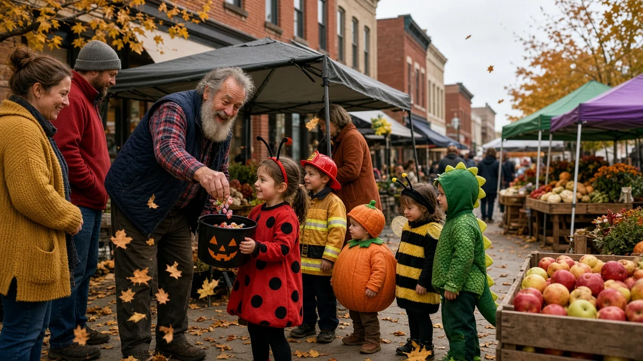 Trick-or-Treat Down Main Street