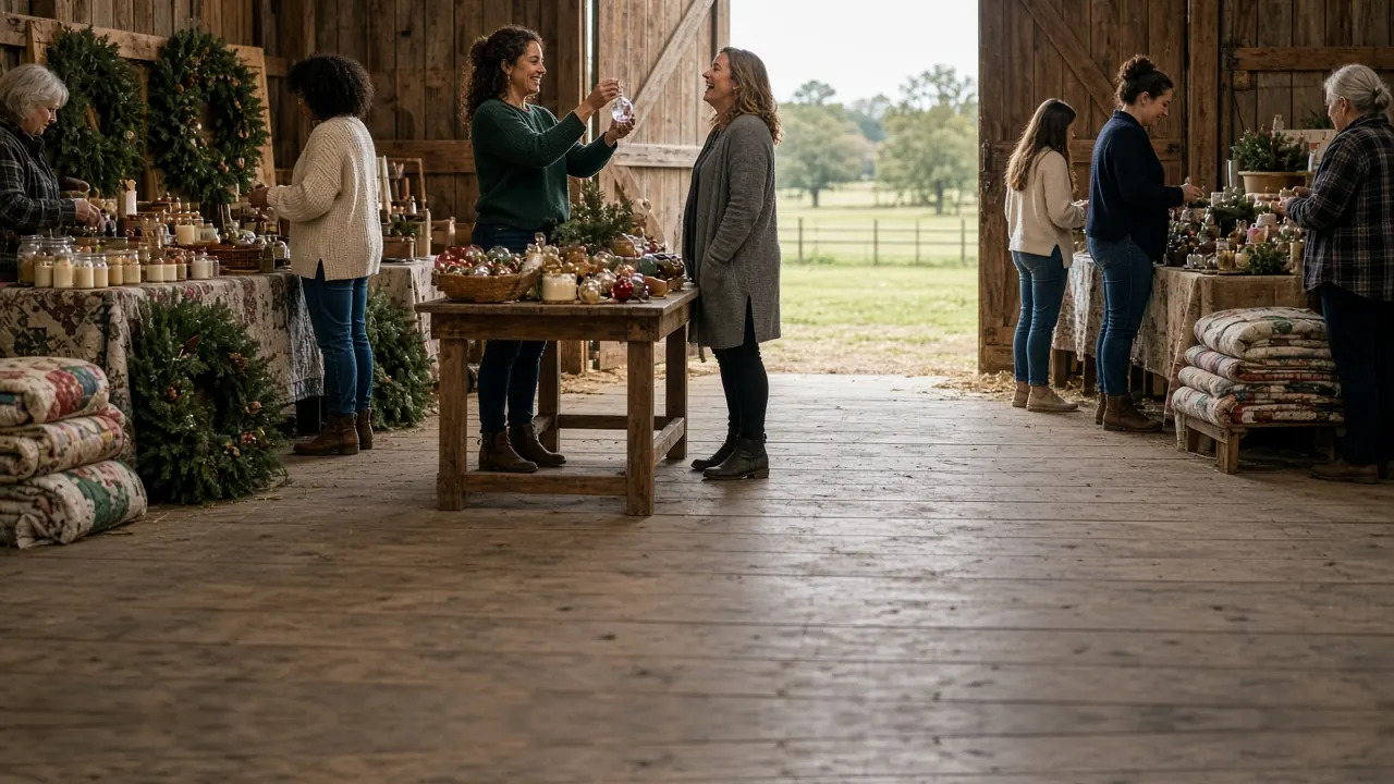 A Country Christmas Market