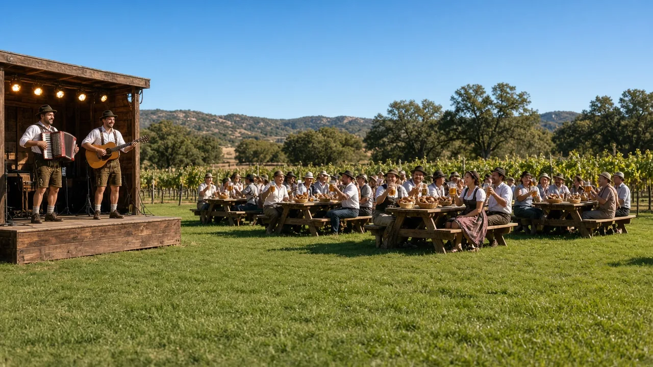 Oktoberfest at Season Three Vineyard