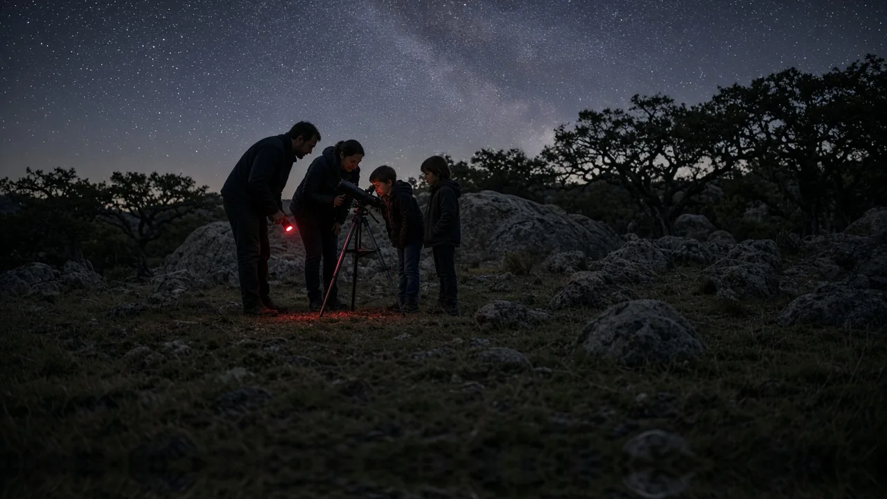 Stargazing at Horseshoe Bay