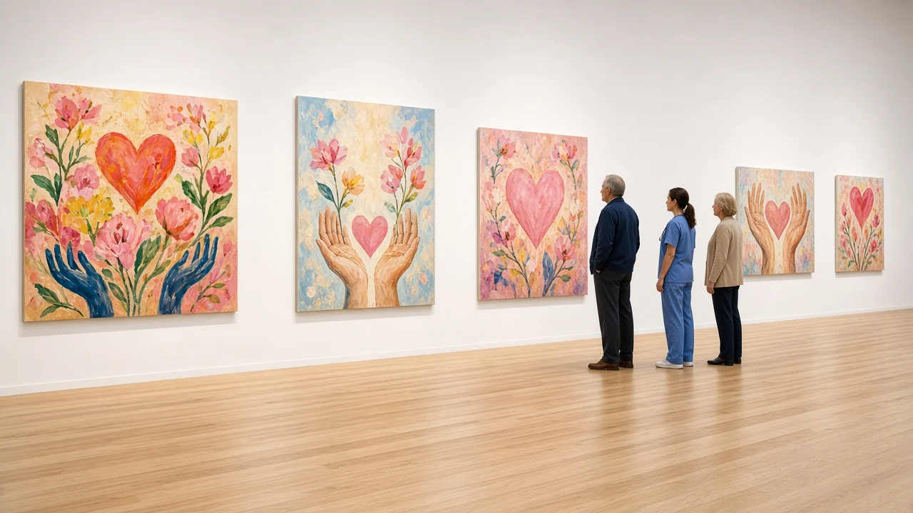 From the Heart: Art with a Heart in Healthcare