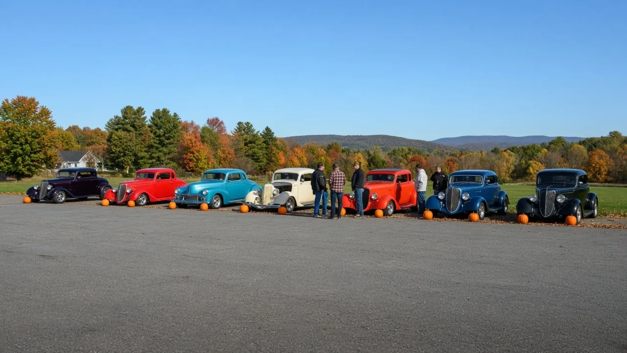 Pumpkin Classic Hot Rod Car Show