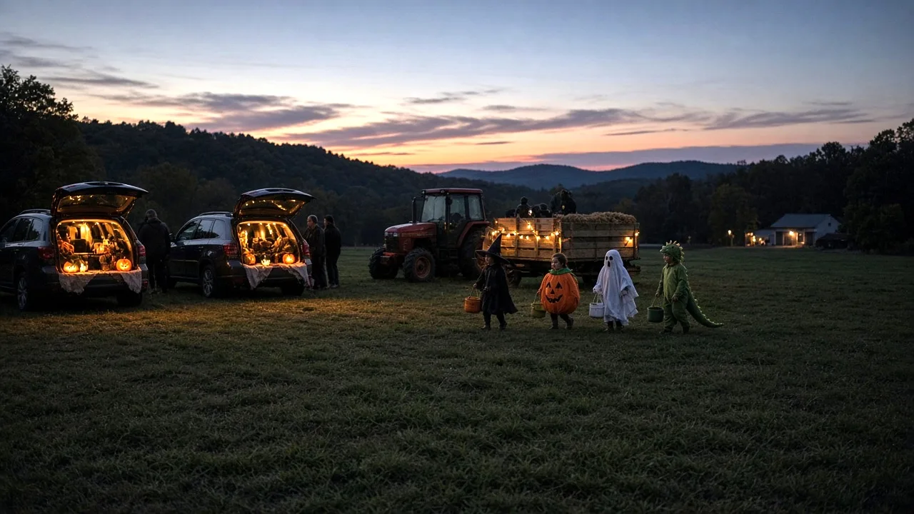 Trunk-or-Treat & Hay Rides (Ellamore Fire Department)