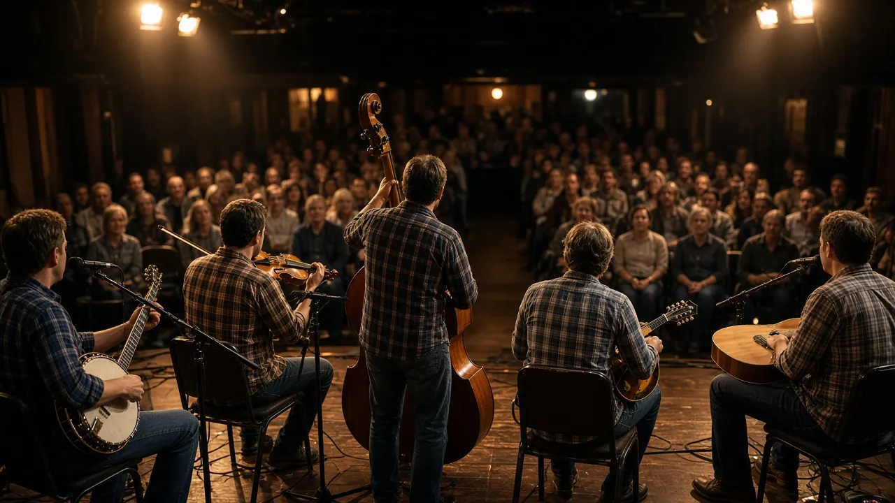 Béla Fleck My Bluegrass Heart featuring Michael Cleveland, Dominick Leslie, Jeff Partin, Mark Schatz, & Jake Stargel