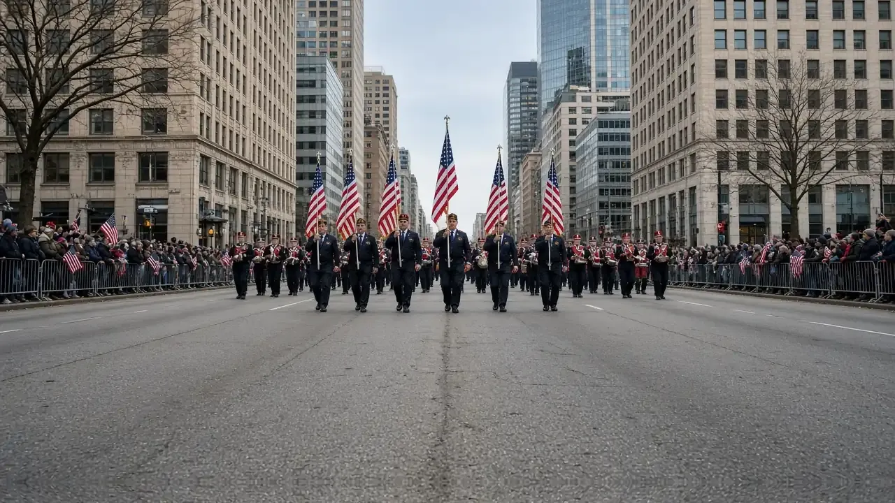 Cleveland Veterans Day Parade