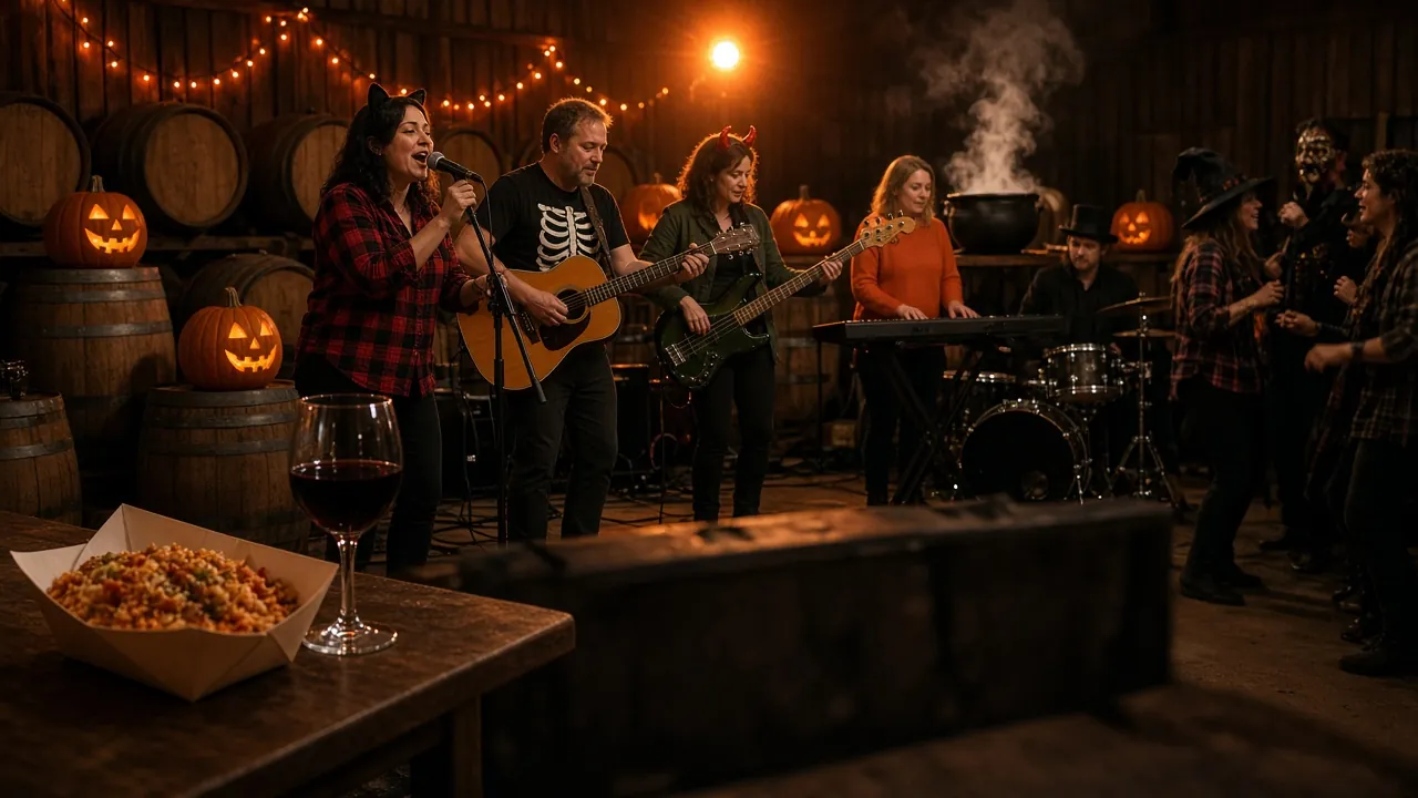 Halloween Tunes and Food with Mental Faculties and Cajun Jay