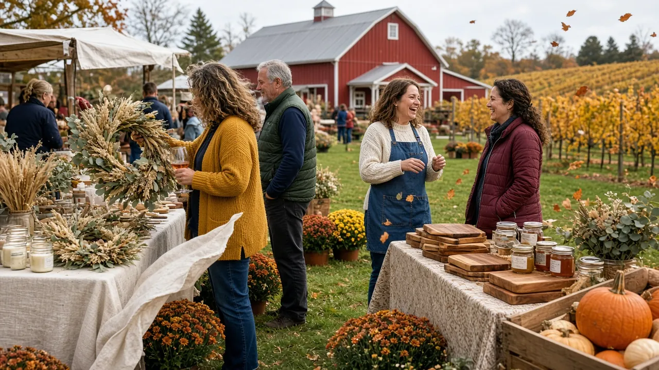 Harvest Sip & Shop at 1875 Winery