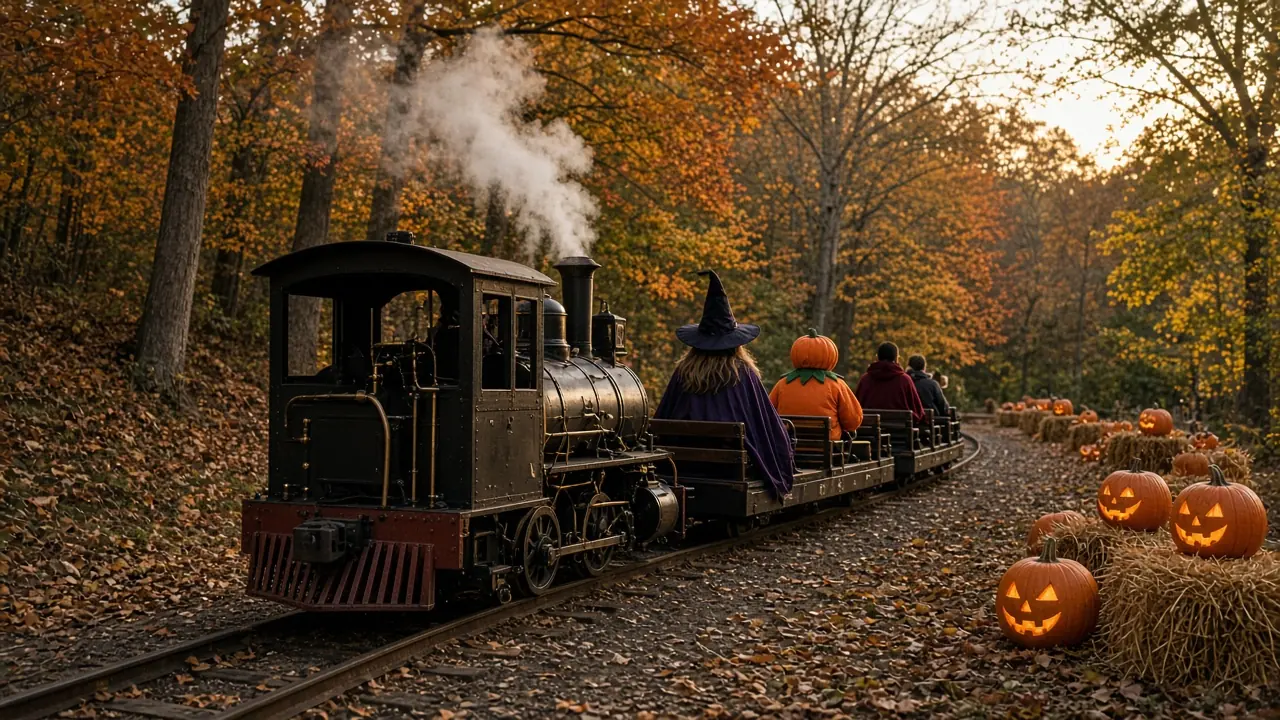 Northeastern Ohio Live Steamers Halloween Run