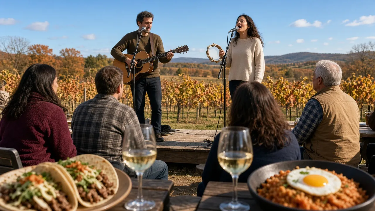 Saturday Tunes and Food with Roger & Robin and Korasada