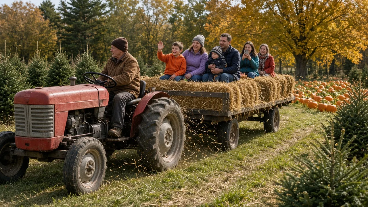 The Pumpkin Peddler — Pumpkin Season Hayrides