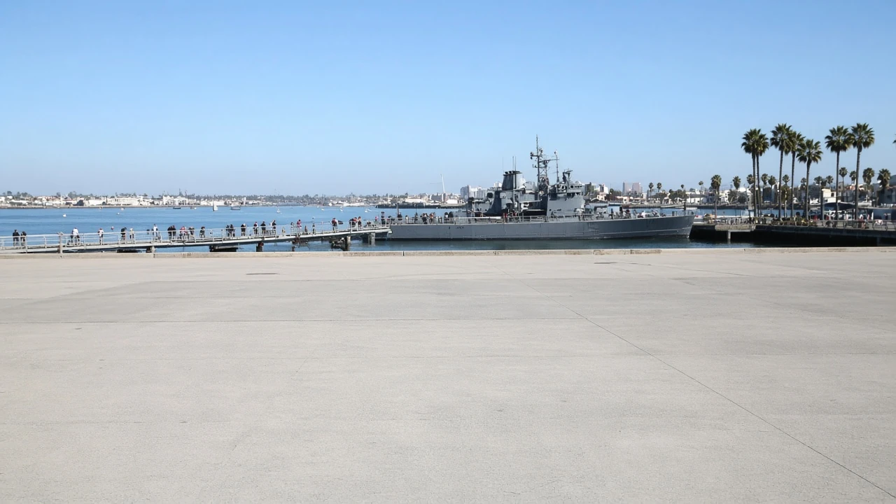 Fleet Week: Ship Tours at Broadway Pier