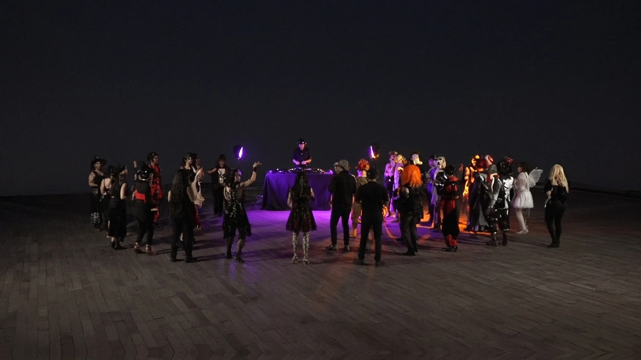 Rooftop Halloween Dance Party